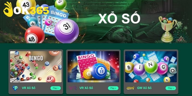 Giới thiệu các nhà phát hành game xổ số nổi tiếng ở ok365